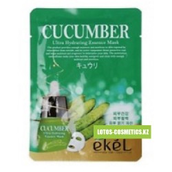 EKEL Маска с экстрактом огурца "Cucumber Ultra Hydrating Essence Mask" 1 шт.